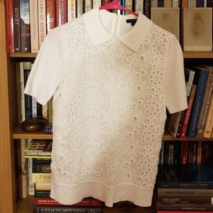 Tommy Hilfiger White Floral Blouse